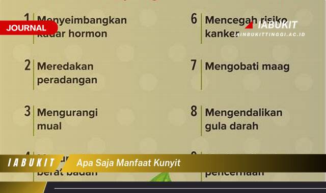 Inilah 9 Manfaat Kunyit yang Luar Biasa untuk Kesehatan, Kecantikan, dan Masakan