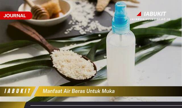 Inilah 9 Manfaat Air Beras untuk Muka, Rahasia Kulit Cantik Alami