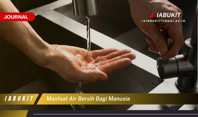Inilah 8 Manfaat Air Bersih bagi Manusia, Kesehatan, Kebersihan, dan Kehidupan