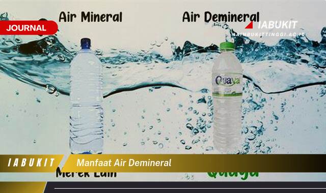 Inilah 10 Manfaat Air Demineral untuk Kesehatan, Industri, dan Kehidupan Sehari,hari Inilah 10 Manfaat Air Demineral untuk Kesehatan, Industri, dan Kehidupan Sehari,hari