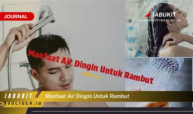 Inilah 10 Manfaat Air Dingin untuk Rambut, Rahasia Rambut Sehat dan Berkilau Alami