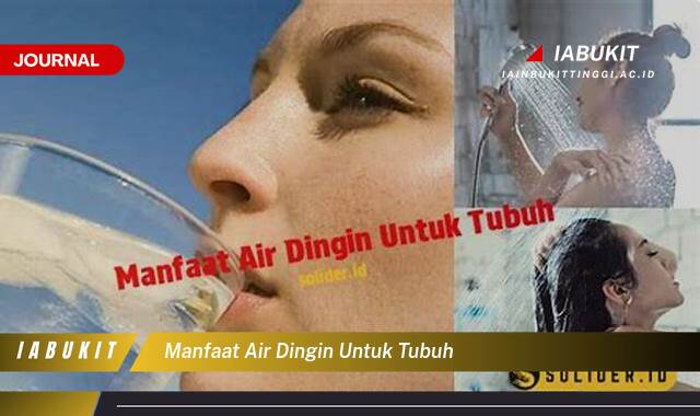 Inilah 10 Manfaat Air Dingin untuk Tubuh, Lebih dari Sekadar Menyegarkan Dahaga