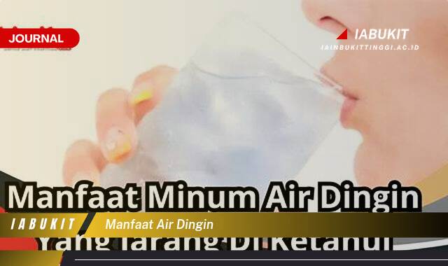 Inilah 9 Manfaat Air Dingin untuk Kesehatan Tubuh dan Kecantikan Anda