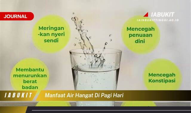 Inilah 8 Manfaat Minum Air Hangat di Pagi Hari untuk Kesehatan Tubuh Anda