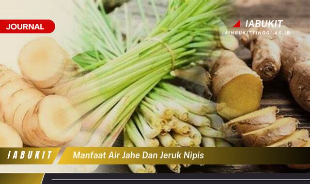Inilah 10 Manfaat Air Jahe dan Jeruk Nipis untuk Kesehatan dan Kecantikan