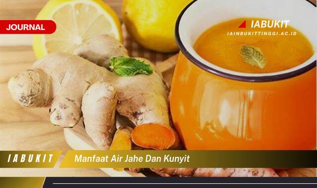Inilah 10 Manfaat Air Jahe dan Kunyit untuk Kesehatan Tubuh Anda