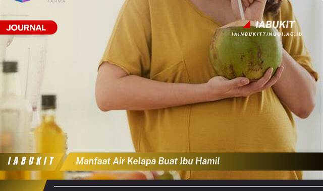 Inilah 8 Manfaat Air Kelapa untuk Ibu Hamil, Segudang Kebaikan bagi Bunda dan Si Kecil