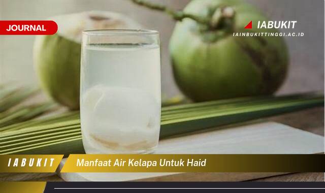 Inilah 8 Manfaat Air Kelapa untuk Haid, Mengatasi Nyeri dan Kram Perut Secara Alami