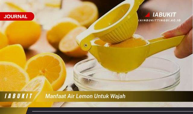 Inilah 10 Manfaat Air Lemon untuk Wajah,  Tips dan Cara Pakai yang Aman