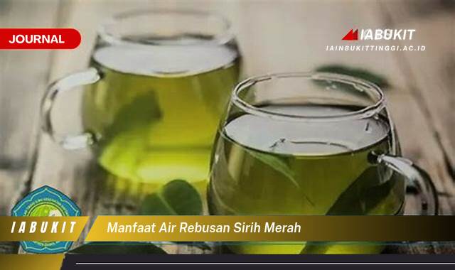 Inilah 9 Manfaat Air Rebusan Sirih Merah, Atasi Masalah Kewanitaan Hingga Jantung Sehat!