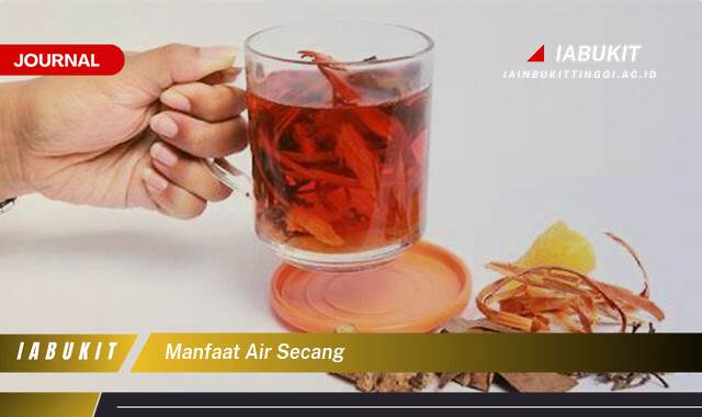 Inilah 9 Manfaat Air Secang, Rahasia Kesehatan Alami yang Jarang Diketahui