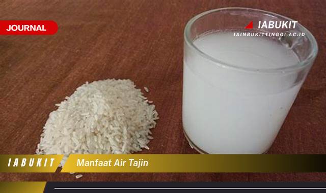 Inilah 10 Manfaat Air Tajin untuk Kesehatan Bayi dan Dewasa Inilah 10 Manfaat Air Tajin untuk Kesehatan Bayi dan Dewasa