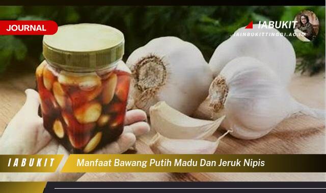 Ketahui 10 Manfaat Bawang Putih, Madu, dan Jeruk Nipis untuk Kesehatan Anda