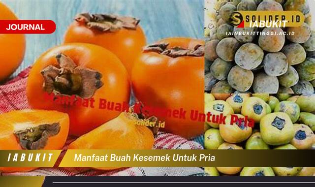 Inilah 9 Manfaat Buah Kesemek untuk Pria, Meningkatkan Stamina, Kesehatan Jantung, dan Vitalitas