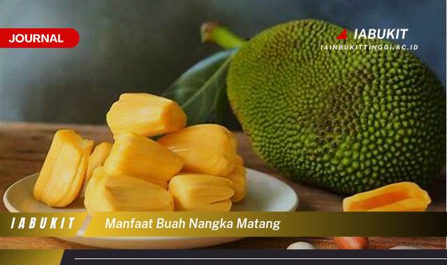 Inilah 9 Manfaat Buah Nangka Matang, Rahasia Kulit Glowing, Pencernaan Lancar, dan Energi Alami!