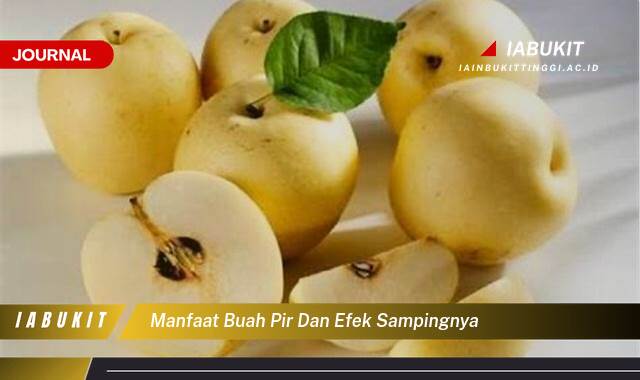 Inilah 10 Manfaat Buah Pir untuk Kesehatan dan Efek Samping yang Perlu Diwaspadai