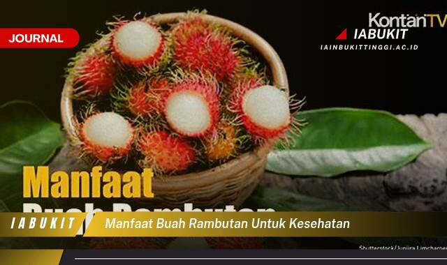 Inilah 9 Manfaat Buah Rambutan untuk Kesehatan Tubuh Anda