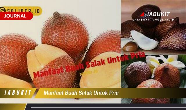 Inilah 8 Manfaat Buah Salak untuk Kesehatan Pria, Meningkatkan Stamina dan Vitalitas