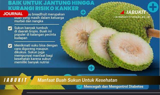 Inilah 8 Manfaat Buah Sukun untuk Kesehatan, Dari Meningkatkan Imunitas Hingga Menjaga Kesehatan Jantung