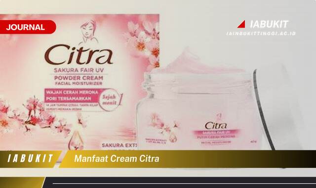 Inilah 9 Manfaat Cream Citra untuk Kulit Cerah dan Glowing Alami