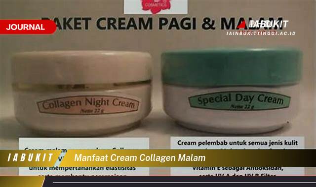 Inilah 10 Manfaat Cream Collagen Malam untuk Kulit Awet Muda dan Glowing