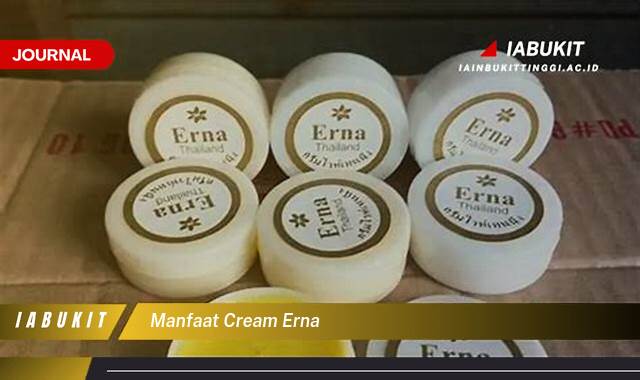 Inilah 10 Manfaat Cream Erna untuk Kecantikan Kulitmu yang Lebih Sehat