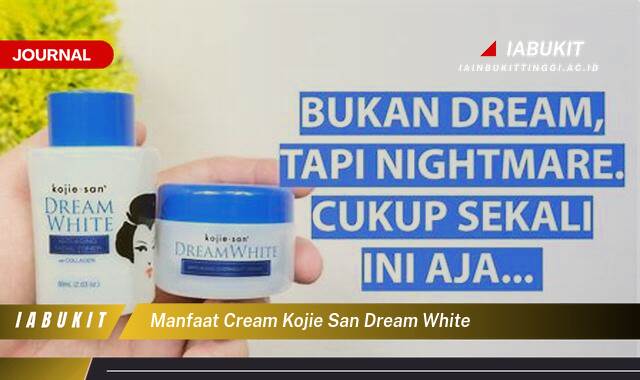 Inilah 10 Manfaat Cream Kojie San Dream White Untuk Kulit Glowing Alami