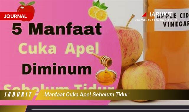 Inilah 8 Manfaat Cuka Apel Sebelum Tidur untuk Kesehatan Anda Inilah 8 Manfaat Cuka Apel Sebelum Tidur untuk Kesehatan Anda