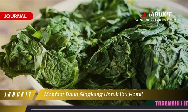 Inilah 10 Manfaat Daun Singkong untuk Ibu Hamil, Nutrisi Penting dan Tips Aman Mengonsumsinya