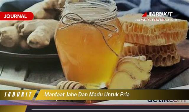 Inilah 9 Manfaat Jahe dan Madu untuk Pria Tingkatkan Stamina hingga Kesuburan