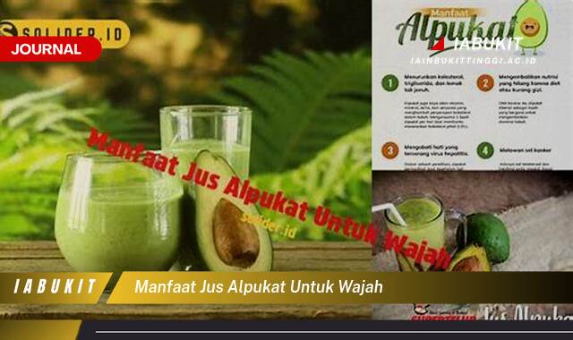 Inilah 8 Manfaat Jus Alpukat untuk Wajah, Kulit Cerah, Lembap, dan Awet Muda Inilah 8 Manfaat Jus Alpukat untuk Wajah, Kulit Cerah, Lembap, dan Awet Muda