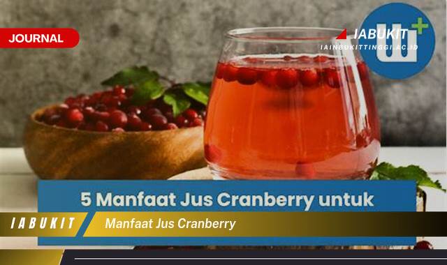 Inilah 9 Manfaat Jus Cranberry untuk Kesehatan Anda