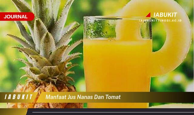 Inilah 10 Manfaat Jus Nanas dan Tomat untuk Kesehatan Anda Secara Detail