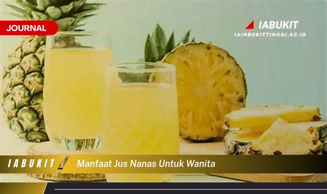 Inilah 9 Manfaat Jus Nanas untuk Wanita, Kesehatan, Kecantikan, dan Kesuburan Inilah 9 Manfaat Jus Nanas untuk Wanita, Kesehatan, Kecantikan, dan Kesuburan