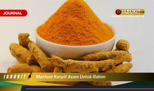 Inilah 10 Manfaat Kunyit Asam untuk Rahim, Kesehatan, Kesuburan, dan Siklus Menstruasi Inilah 10 Manfaat Kunyit Asam untuk Rahim, Kesehatan, Kesuburan, dan Siklus Menstruasi