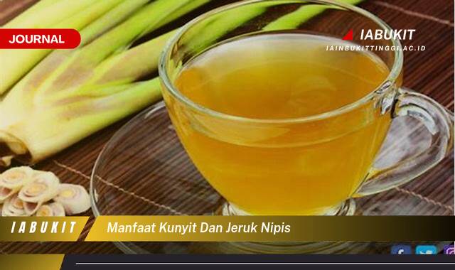Inilah 8 Manfaat Kunyit dan Jeruk Nipis untuk Kesehatan, Resep, Cara Membuat, dan Efek Sampingnya