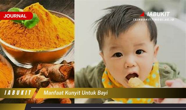 Inilah 9 Manfaat Kunyit untuk Bayi, Panduan Lengkap dan Aman untuk Kesehatan Si Kecil
