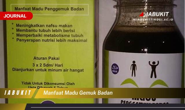 Inilah 10 Manfaat Madu untuk Menaikkan Berat Badan Secara Alami dan Sehat