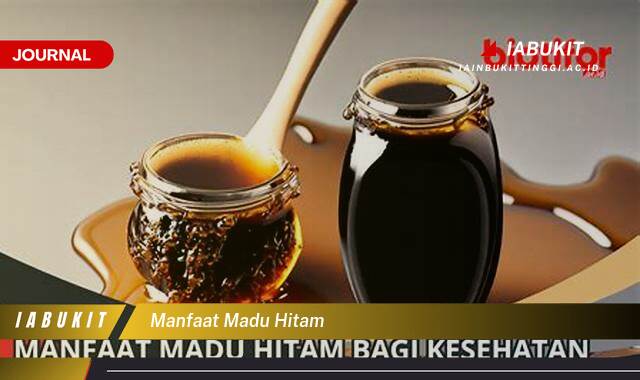 Inilah 8 Manfaat Madu Hitam untuk Kesehatan Tubuh Anda