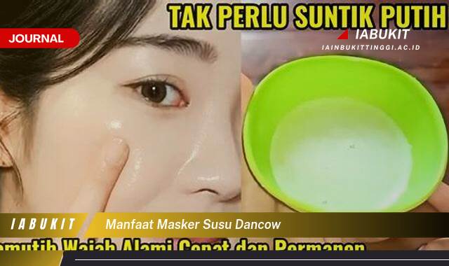 Inilah 9 Manfaat Masker Susu Dancow untuk Kulit Wajah Cerah dan Sehat