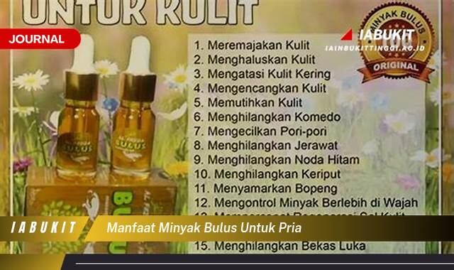 Inilah 9 Manfaat Minyak Bulus untuk Pria, Meningkatkan Vitalitas dan Kesehatan Kulit Inilah 9 Manfaat Minyak Bulus untuk Pria, Meningkatkan Vitalitas dan Kesehatan Kulit