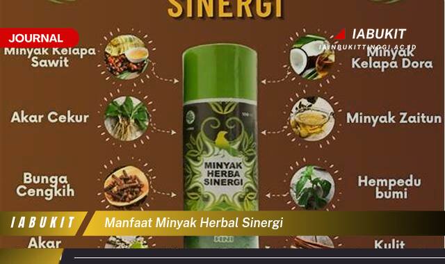 Inilah 10 Manfaat Minyak Herbal Sinergi untuk Kesehatan Tubuh Anda