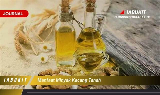 Inilah 8 Manfaat Minyak Kacang Tanah, Khasiat Tersembunyi untuk Kesehatan dan Kecantikan