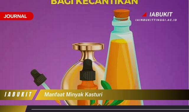 Inilah 9 Manfaat Minyak Kasturi untuk Kesehatan dan Kecantikan