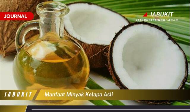 Inilah 9 Manfaat Minyak Kelapa Asli untuk Kesehatan Kulit, Rambut, dan Tubuh