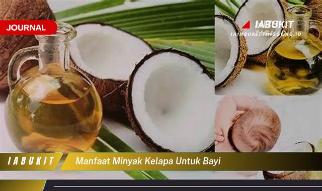 Inilah 8 Manfaat Minyak Kelapa untuk Bayi, Kulit Sehat, Tidur Nyenyak, dan Lainnya