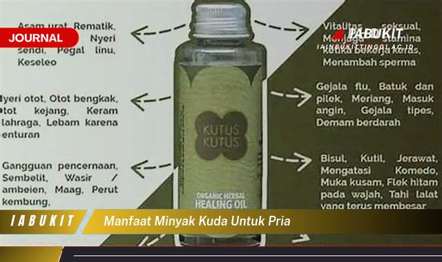 Inilah 10 Manfaat Minyak Kuda untuk Pria Meningkatkan Vitalitas dan Kesehatan Kulit