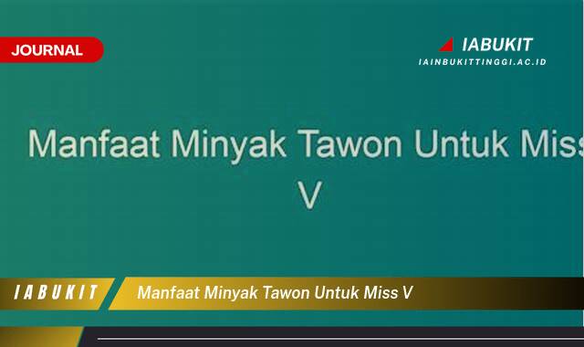Inilah 8 Manfaat Minyak Tawon untuk Miss V, Atasi Keputihan, Gatal, dan Bau Tidak Sedap Secara Alami Inilah 8 Manfaat Minyak Tawon untuk Miss V, Atasi Keputihan, Gatal, dan Bau Tidak Sedap Secara Alami