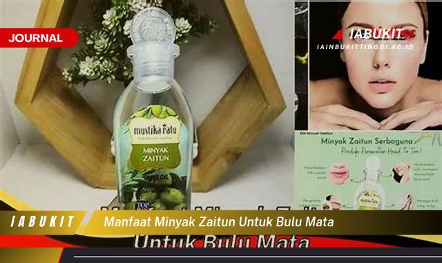 Inilah 8 Manfaat Minyak Zaitun untuk Bulu Mata, Tips Merangsang Pertumbuhan dan Mendapatkan Bulu Mata Lentik Alami