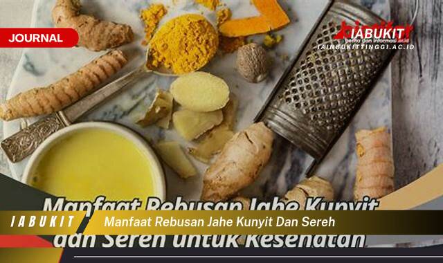 Inilah 9 Manfaat Rebusan Jahe Kunyit dan Sereh untuk Kesehatan Tubuh Anda Inilah 9 Manfaat Rebusan Jahe Kunyit dan Sereh untuk Kesehatan Tubuh Anda
